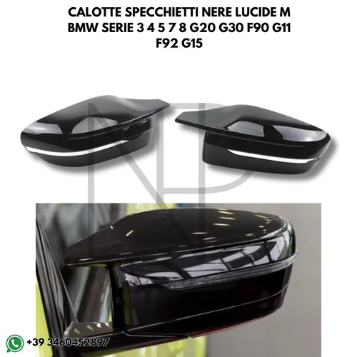Calotte specchietti nere - calotte,