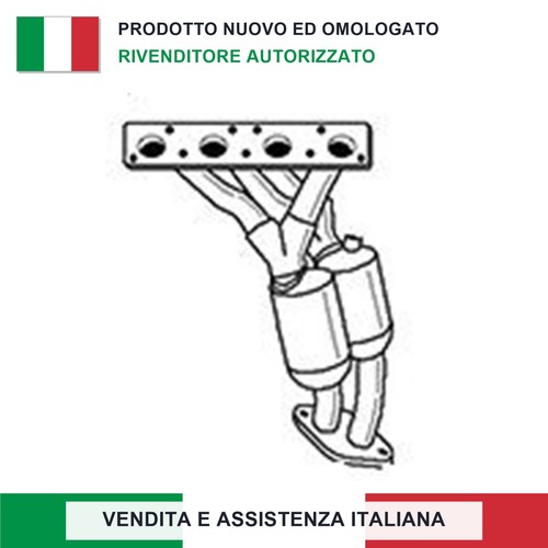 Catalizzatore 18407563671 per - catalizzatore,